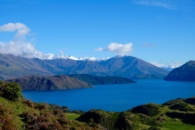 Blue, blue Lake Wanaka lake wanaka from mt roy