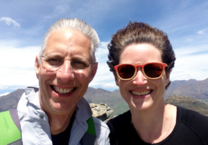 Here the wind is blowing towards us Windy selfie